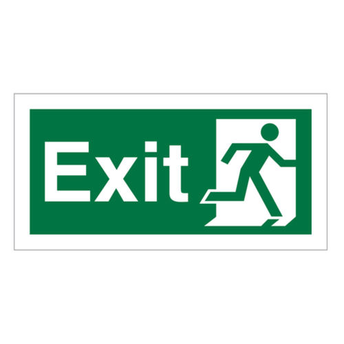 Exit Right Sign (40106V)